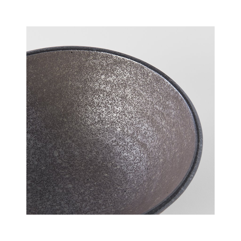 Udon-skål EARTH BLACK 20 cm, 950 ml, MIJ