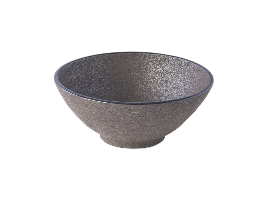 Udon-skål EARTH BLACK 20 cm, 950 ml, MIJ