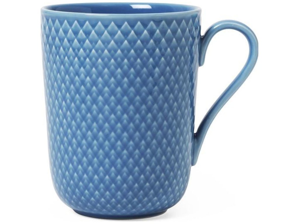 Mugg RHOMBE 300 ml, blå, Lyngby