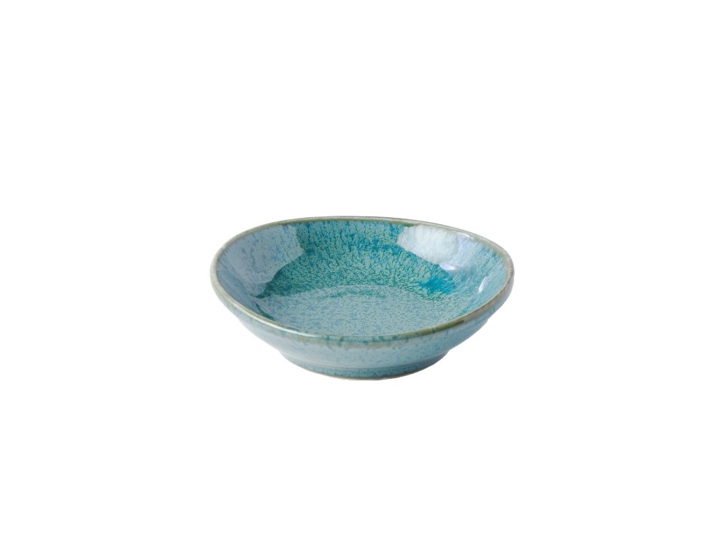 Såsskål PEACOCK 20 ml, 8 cm, oregelbunden form, MIJ
