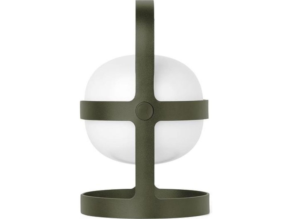 Bärbar bordslampa SOFT SPOT 34 cm, LED, olivgrön, Rosendahl