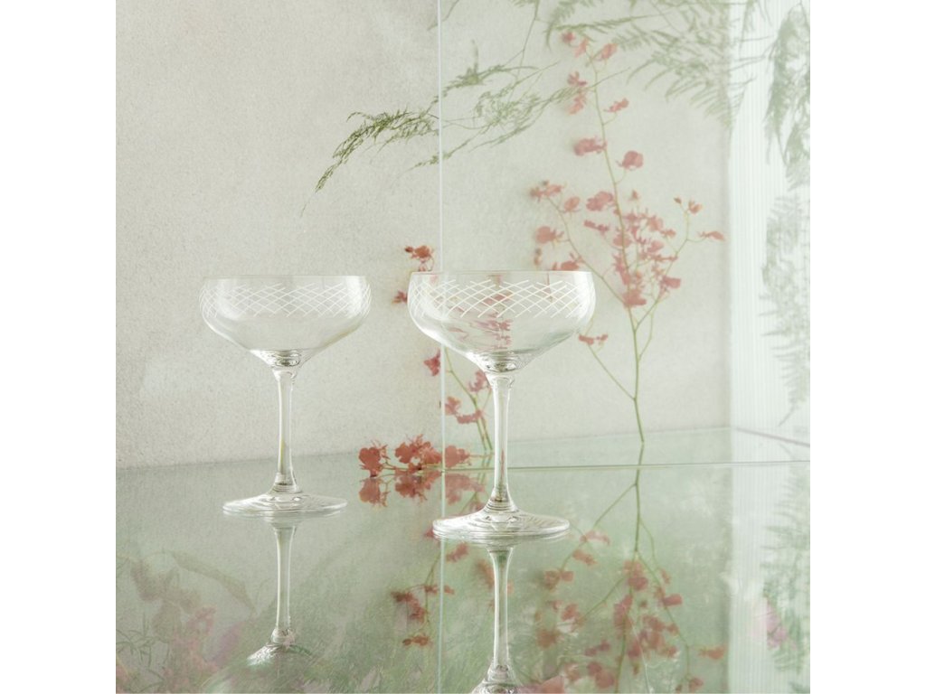 Cocktailglas CABERNET LINES, set i 2 delar, 290 ml, klar, Holmegaard