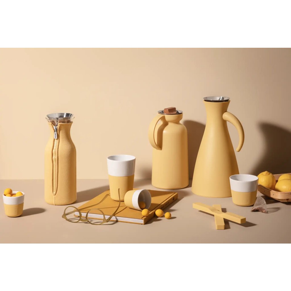 Termosmugg för caffè latte 360 ml, set i 2 delar, gyllene sand, Eva Solo