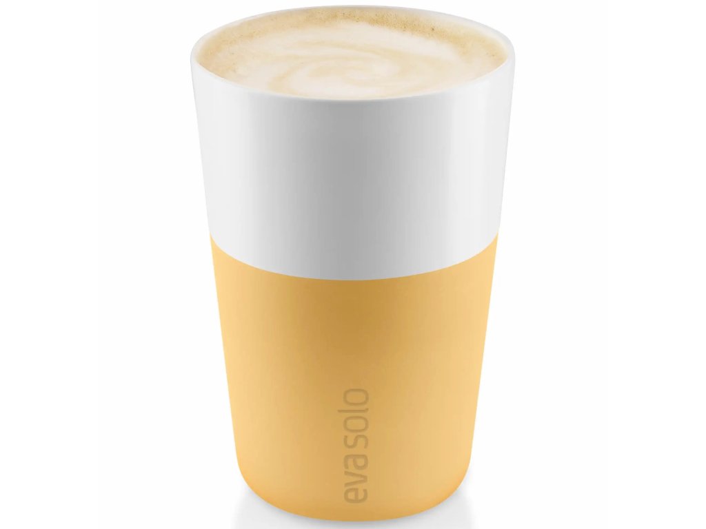 Termosmugg för caffè latte 360 ml, set i 2 delar, gyllene sand, Eva Solo