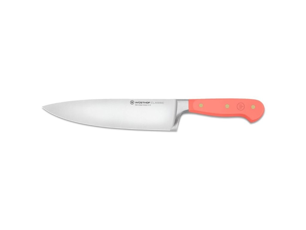 Kockkniv CLASSIC COLOUR 20 cm, korallpersika, Wüsthof
