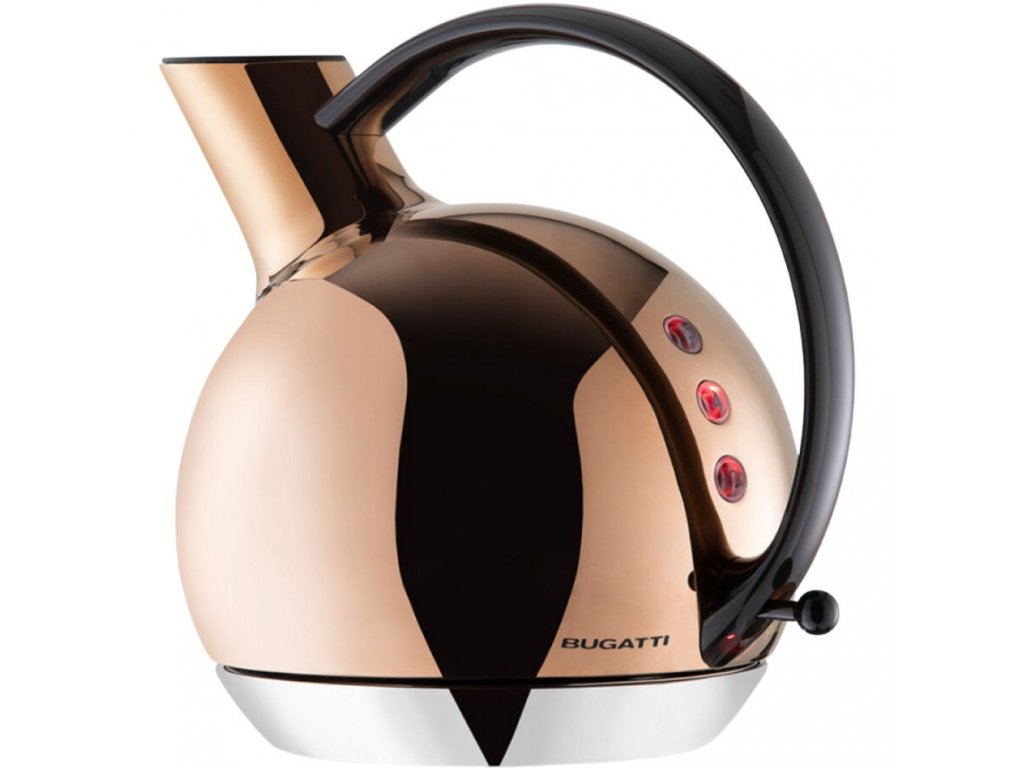 Vattenkokare GIULIETA 1,2 l, roséguld, rostfritt stål, Bugatti