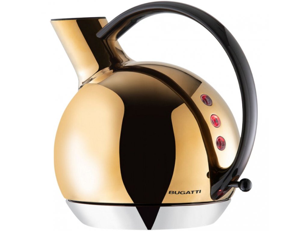 Vattenkokare GIULIETA 1,2 l, guld, rostfritt stål, Bugatti