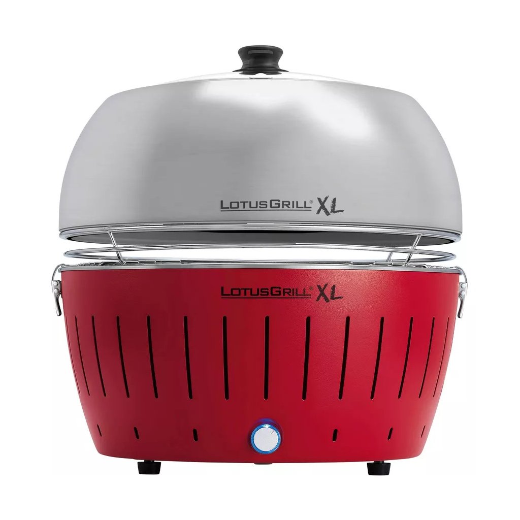 Grillkåpa LOTUSGRILL XL 43,5 cm, rostfritt stål, LotusGrill