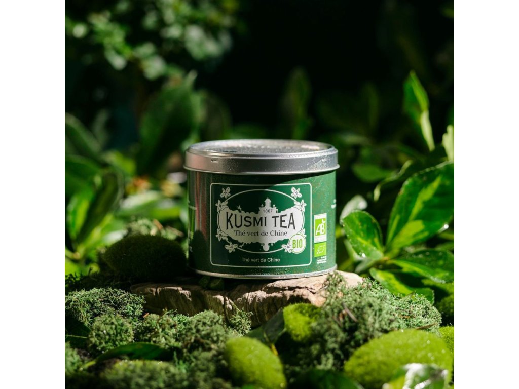 Grönt te CHINESE GREEN TEA, 100 g lösviktste på burk, Kusmi Tea