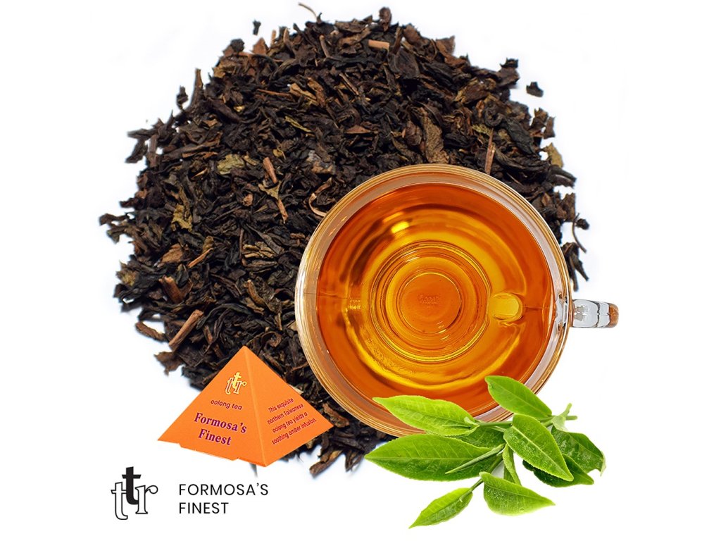 Oolong-te FORMOSA’S FINEST, 50 g tepåse med lösa blad, The Tea Republic