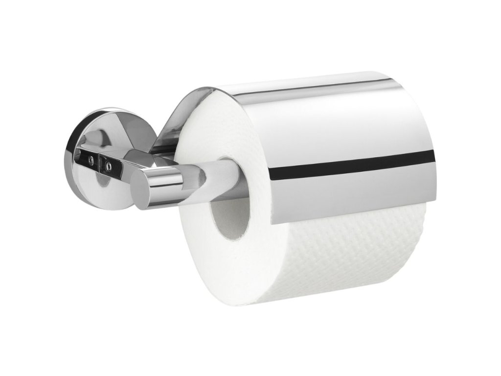 Toalettpappershållare SCALA 17 cm, polerat, rostfritt stål, Zack