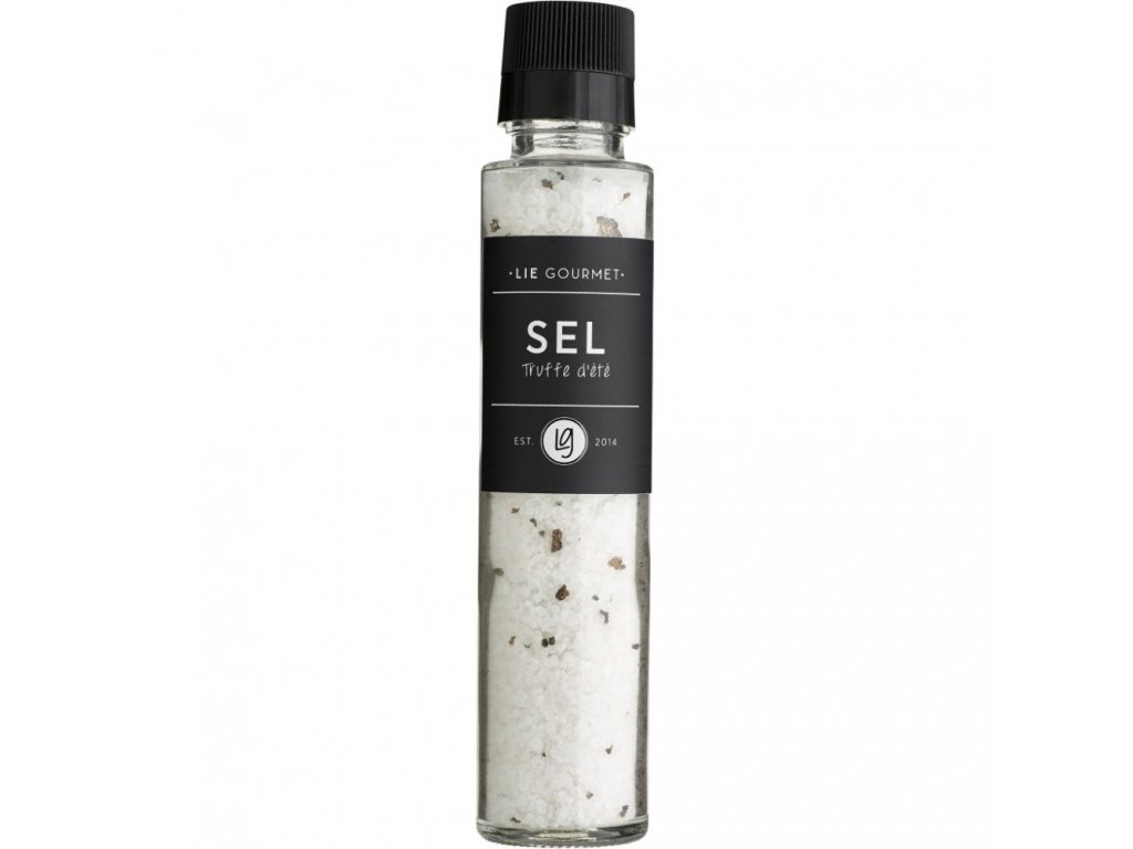Tryffelsalt 265 g, med kvarn, Lie Gourmet