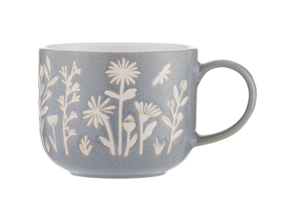 Mugg IN THE MEADOW 400 ml, blå, stengods, Mason Cash
