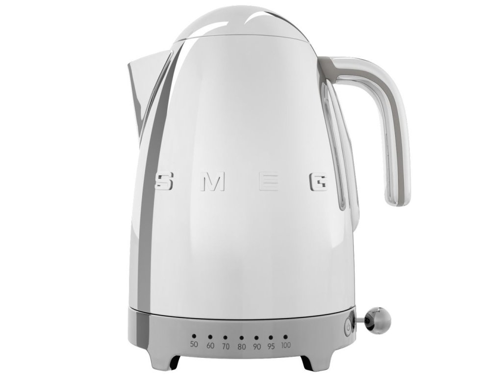 Vattenkokare med temperaturkontroll KLF04PBEU 1,7 l, stål, Smeg