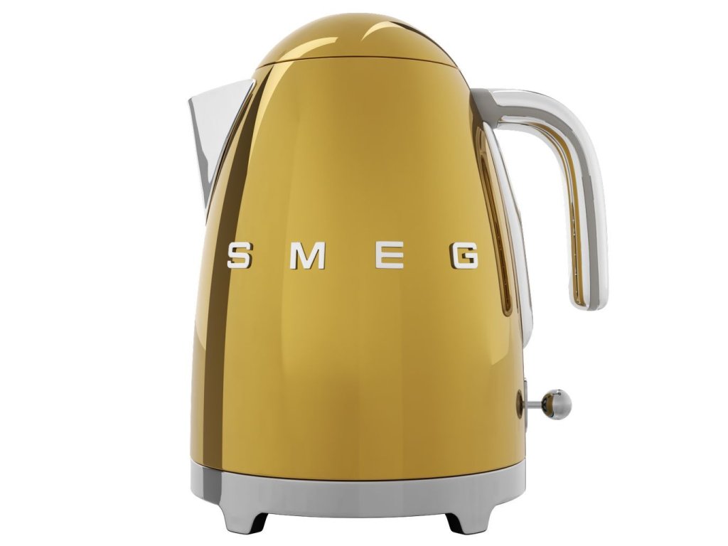 Elektrisk vattenkokare KLF03GOEU 1,7 l, guld, Smeg