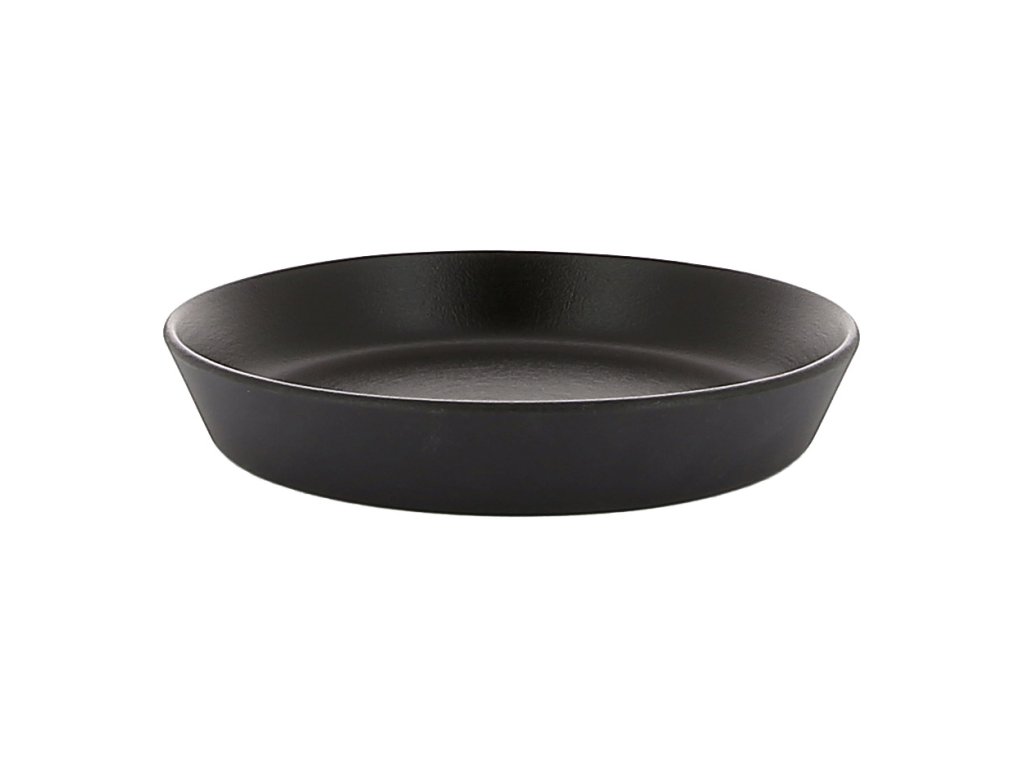 Liten skål EQUINOXE 14 cm, mattsvart, porslin, Revol