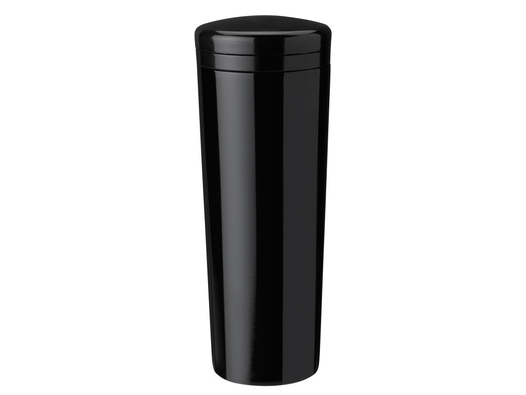 Termosmugg CARRIE 500 ml, svart, rostfritt stål, Stelton