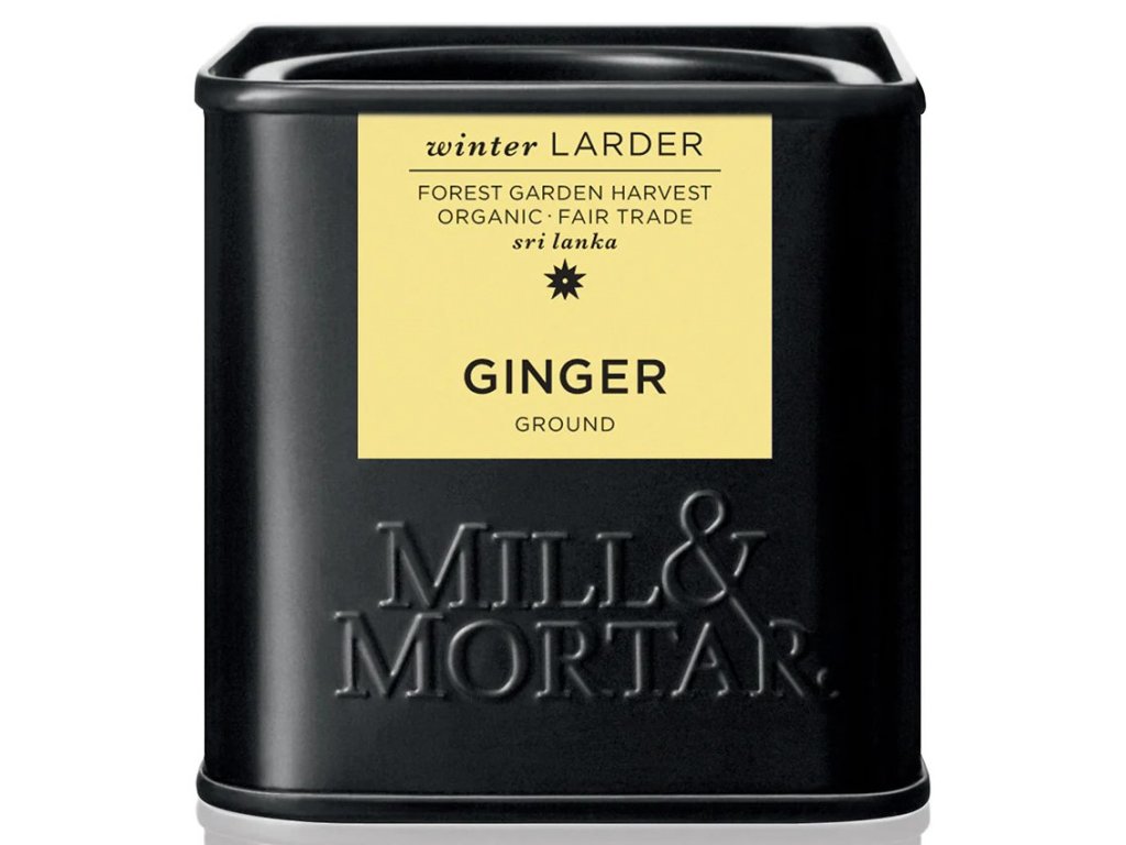Ekologisk ingefära 50 g, mald, Mill & Mortar