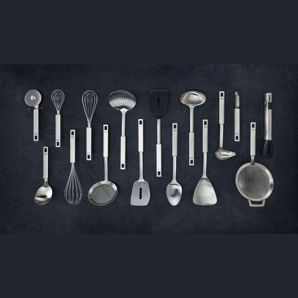 Serveringssked ORIGINAL PROFI 34 cm, silver, rostfritt stål, Fissler