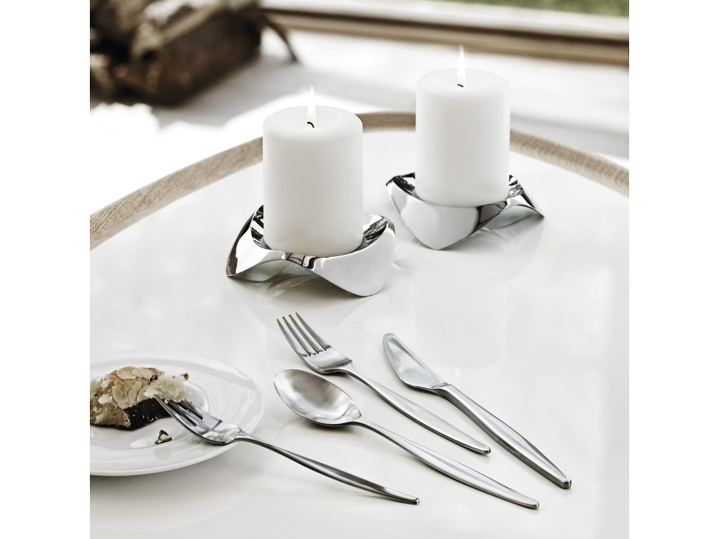 Dessertgaffel AZTEC 16 cm, silver, rostfritt stål, Stelton