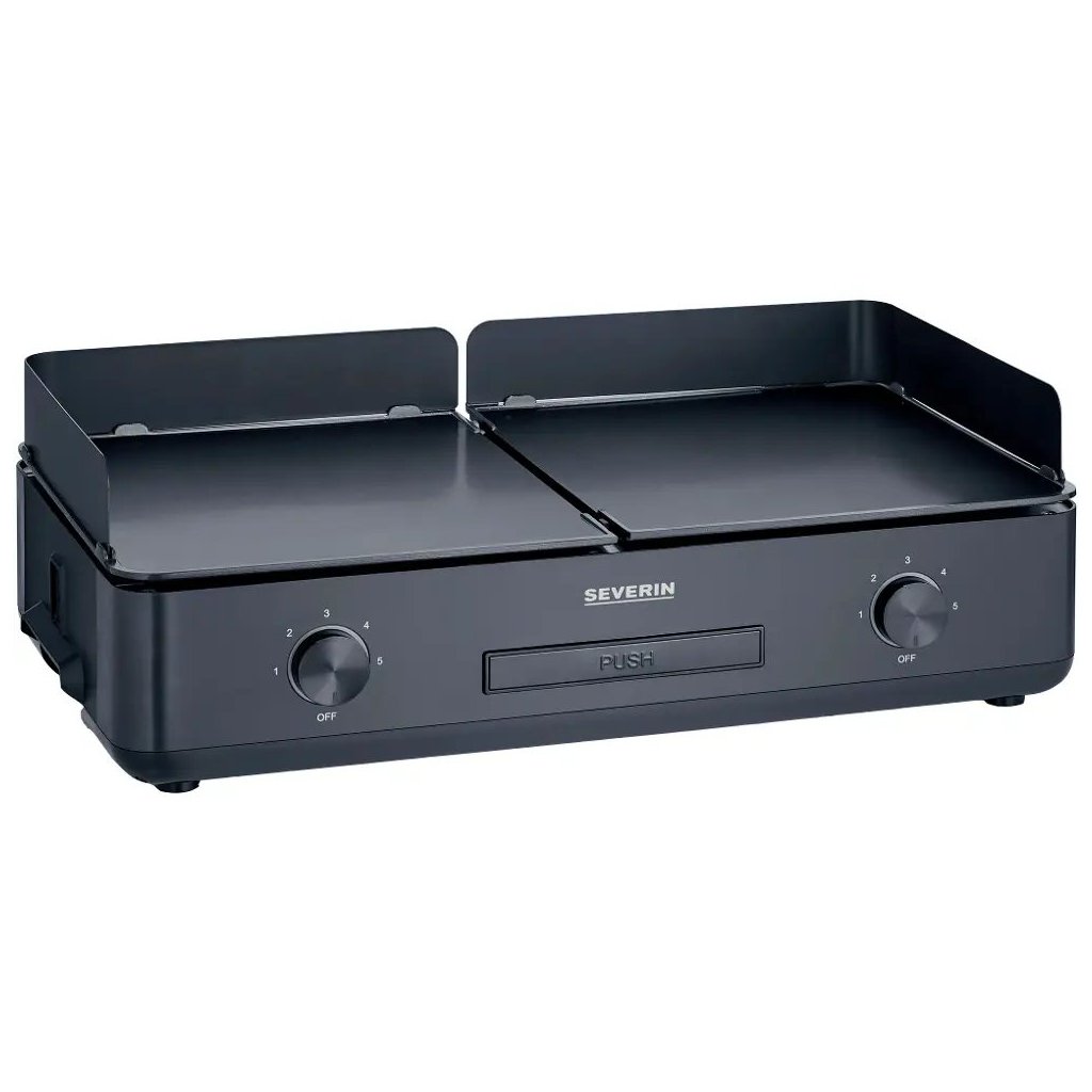Elektrisk bordsgrill PG 8569 SUAVE PLANCHA, svart, Severin