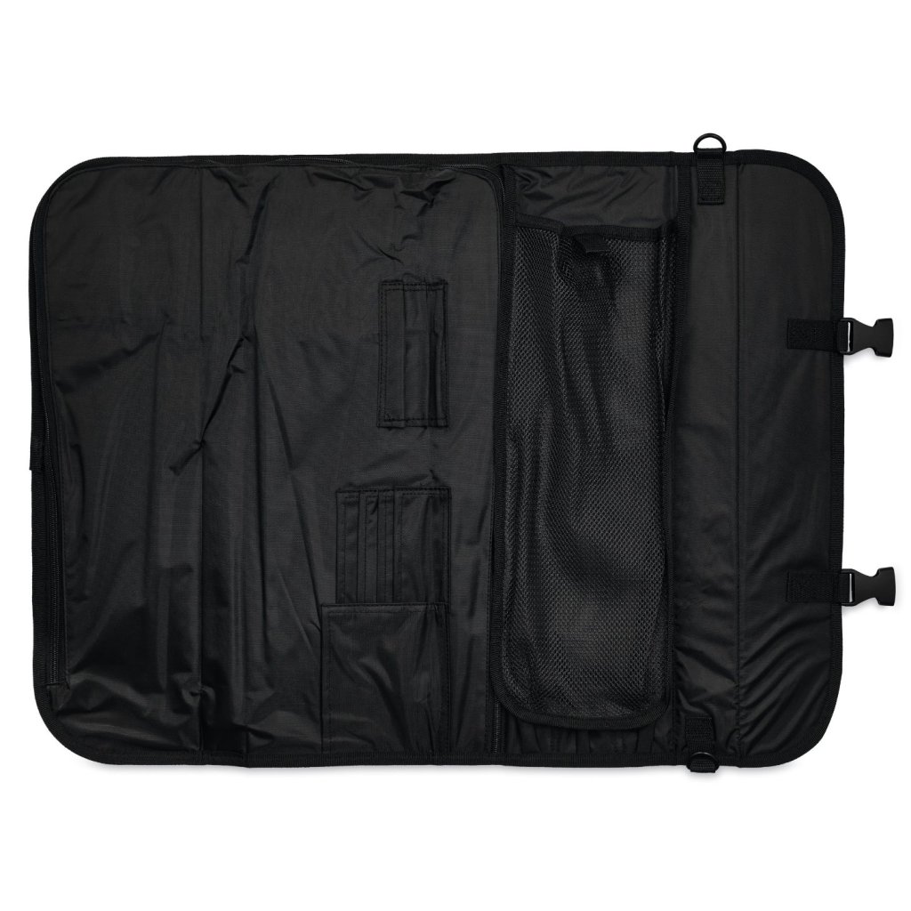 219788 1 pouzdro na noze 51 x 17 cm na 10 nozu cerna polyester wusthof