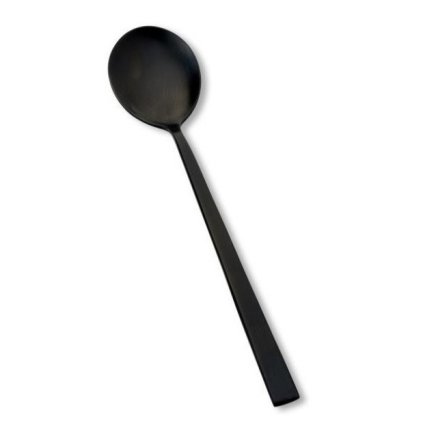 Serveringssked, svart, Bitz