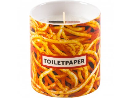 Doftljus TOILETPAPER SPAGHETTI 9,5 cm, Seletti