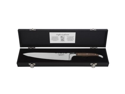 Kockkniv LUXURY 20 cm, presentask, handtag i olivträ, Laguiole