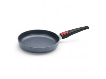 Non-stick pan DIAMOND LITE 24 cm, för induktion, avtagbart handtag, titan, WOLL