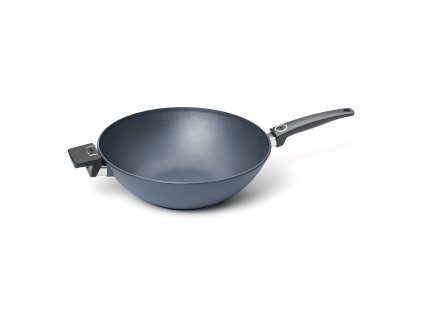 Wok DIAMOND LITE 34 cm, för induktion, titan, WOLL