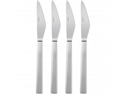 Köttkniv MAYA 2000, set i 4 delar, silver, rostfritt stål, Stelton