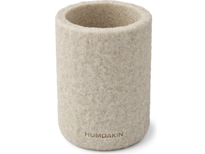 Vas 10 x 14 cm, beige, sandsten, Humdakin