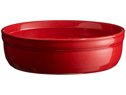 Crème brûlée-fat 12 cm, set i 2 delar, vinröd, Emile Henry
