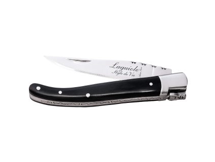 Fickkniv LUXURY, ebenholtshandtag, Laguiole