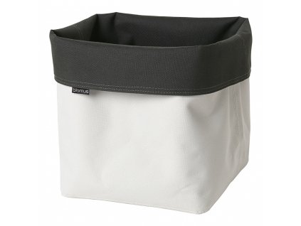 Förvaringskorg ARA 26 cm, dubbelsidig, antracit/vit, Blomus