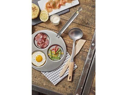 Pannkakspanna MINERAL B 27 cm, med stekspade och slev, de Buyer