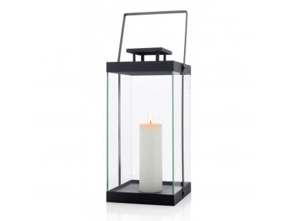 Lykta FINCA L 46 cm, svart, Blomus