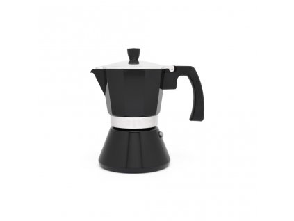 Espressobryggare för spishäll TIVOLI 310 ml, svart, Leopold Vienna