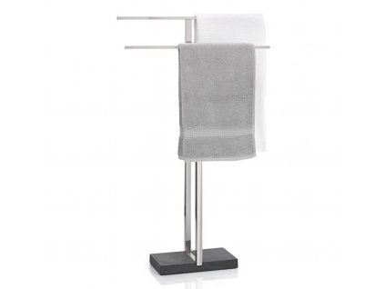 Stående handdukshängare MENOTO 50 cm, matt rostfritt stål, Blomus