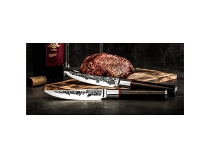 Köttknivset SEBRA, 4 st, Forged