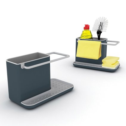 Diskbänkförvaring CADDY, grå, Joseph Joseph
