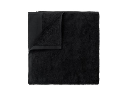 Handduk RIVA set i 2 delar, 30 x 50 cm, svart, Blomus