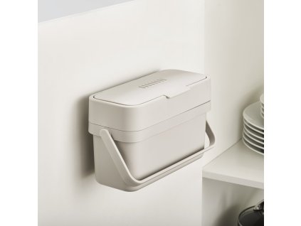 Matavfallskärl COMPO 4 l, beige, Joseph Joseph