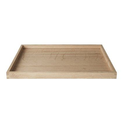 Serveringsbricka BORDA 40 cm, ek, Blomus