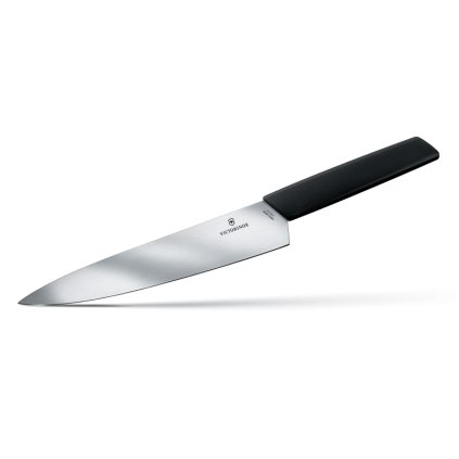 Kockkniv SWISS MODERN 22 cm, svart, Victorinox