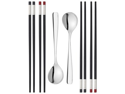 Ätpinnar och matskedar i ett set, 6 st, Zwilling