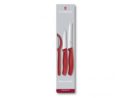 Knivset med grönsaksskalare, 3 st, Victorinox