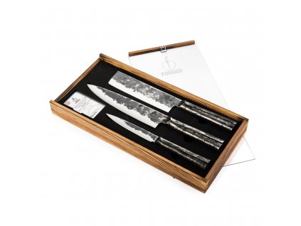 Knivset BRUTE, 3 st, Forged