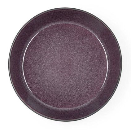 Matskål 18 cm, svart/lila, Bitz